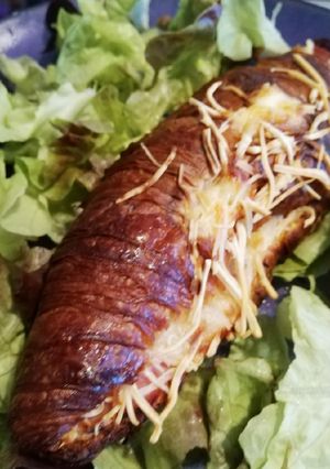 Une photo de Croissant au jambon