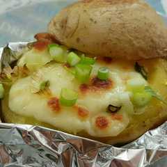 Una foto de Papas rellenas