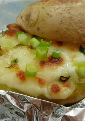 Una foto de Papas rellenas