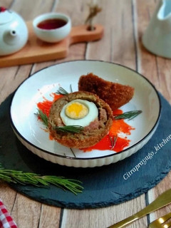 Foto resep Curry Scotch Egg