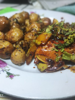 Una foto de Filet de salmón con miel y limón LuisFy