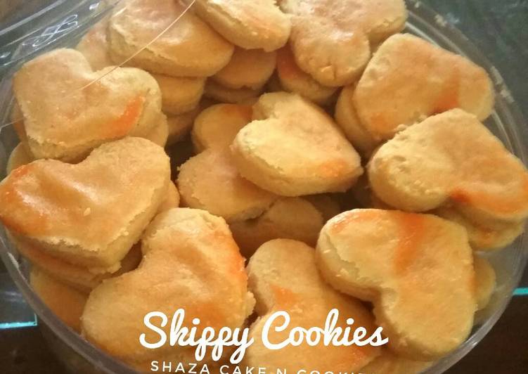 Resep Skippy Cookies aka Kuker Selai Kacang, Sempurna