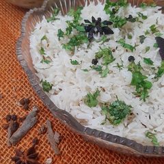 A picture of Zeera rice.
