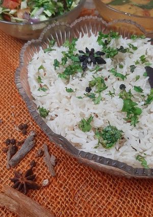 A picture of Zeera rice.