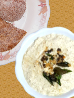 தேங்காய் இஞ்சி சட்னி(Thenkaai inji chutney recipe in tamil) செய்முறை முக்கிய புகைப்படம்