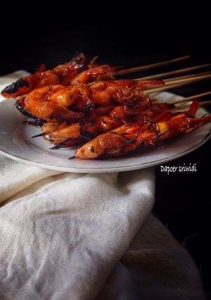 Foto resep Udang bakar madu