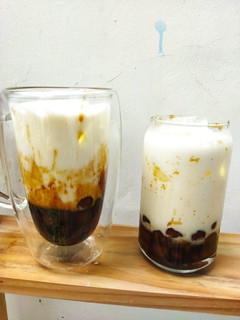 A picture of Brown Sugar Boba Milk.