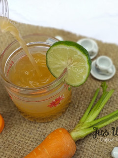 Foto resep Jus wortel + jeruk nipis