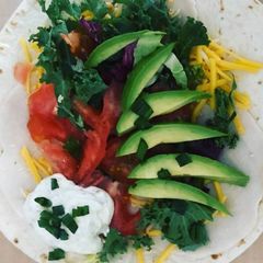 A picture of Turkey-Avo Veggie Wrap.