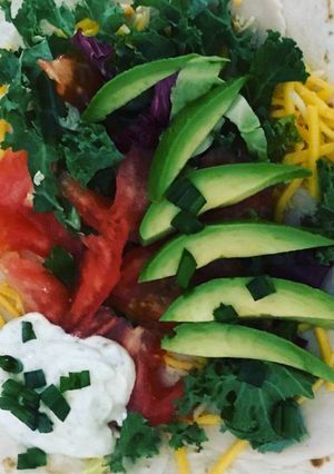 A picture of Turkey-Avo Veggie Wrap.