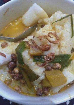 Foto resep 2. Lontong kikil