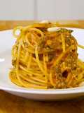 Spaghetti con le acciughe