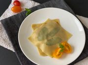 Una foto di pasta ripiena