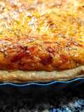 QUICHÉ De🌰Cebollas y Mozzarella🧀...!