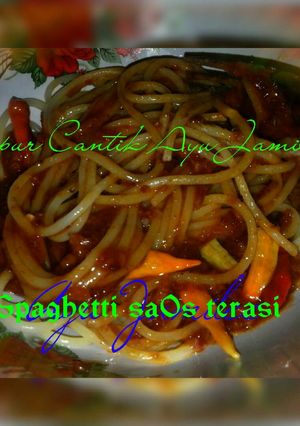 Foto resep Spaghetti saOs terasi