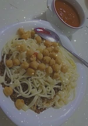 صورة لوصفة كشري
