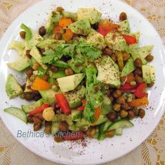 A picture of Avocado Salad.