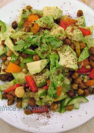 A picture of Avocado Salad.