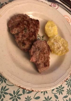 Una foto de Filetes rusos con patatas al micro #batallaespiaenlacocina