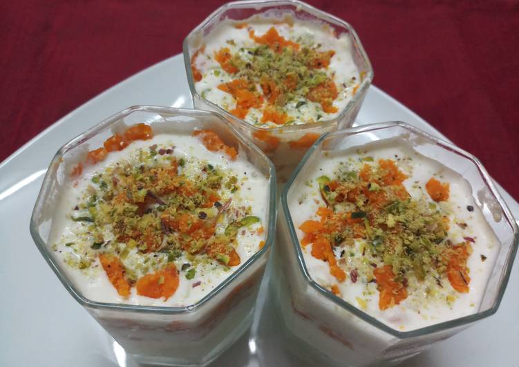 Simple Way to Prepare Super Quick Homemade Carrot Halwa Pudding