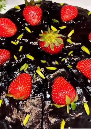 عکسی از دستور 🎃کیک شکلاتی😋