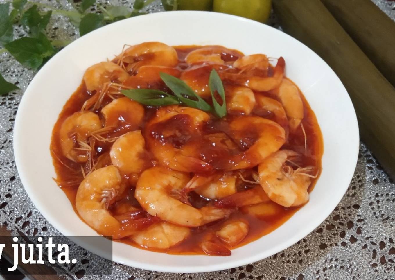 Udang saus tomat