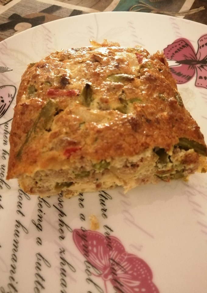 Una foto de Pastel de carne y verduras