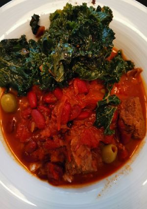 A picture of Beef w/olives.