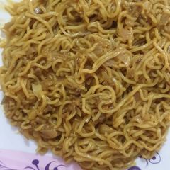 Boiled maggi A picture of Boiled maggi.