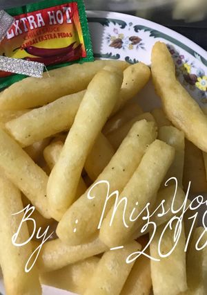 Foto resep 11. Stik Kentang Keju