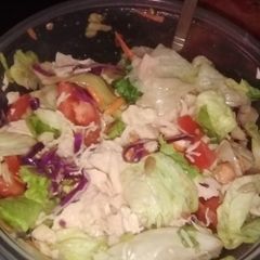 A picture of My special chicken salad.