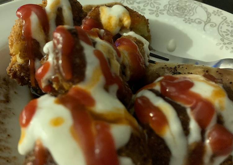 مدفونة بطاطس بالجبنة
