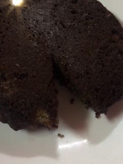 Hình của món Bánh chuối cacao yến mạch.