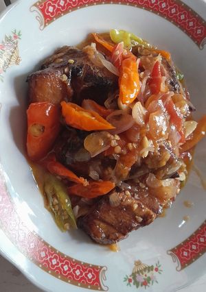 Foto resep Tumis pedas ikan asap