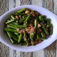 Tumis Buncis Udang Saus Tiram