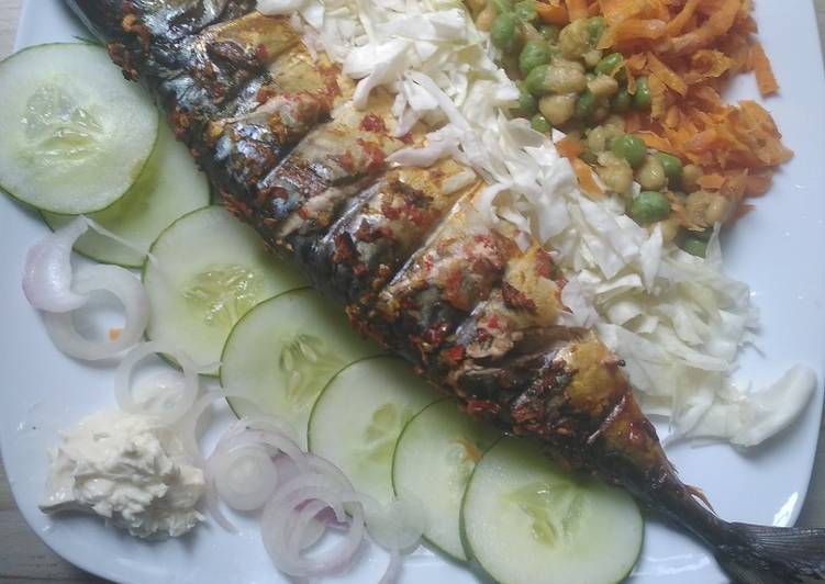 Everyday Fresh Grilled mackerel (Titus) fish