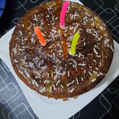 A picture of Coffee marble cake.