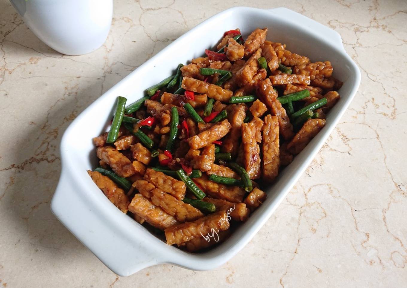 Orek Tempe Kacang Panjang