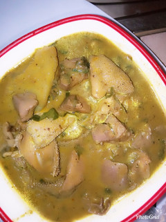 A picture of White soup.