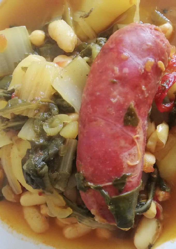 Una foto de Acelgas esparragadas (receta tradicional)