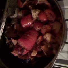A picture of Salsa de berenjenas light para pastas #CocinamosConVerduras.