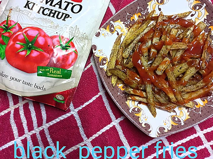 Recipe Black pepper french fries the Delicious Can spoil the tongue