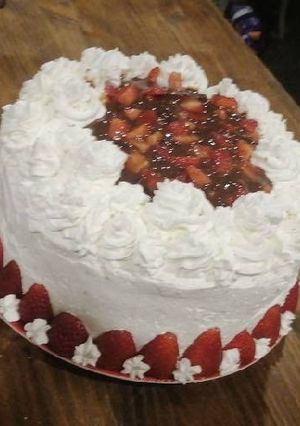 Una foto de Torta bizcocho de chocolate