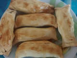 Rollitos de pollo crocantes