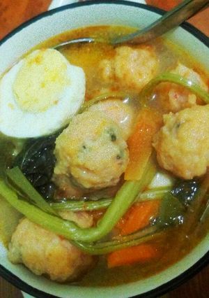 Foto resep Mie Tomyum Baso Udang
