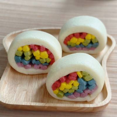 彩虹銀絲卷 食譜與作法 by 斑馬太太 - Cookpad上傳 Cooksnap分享-image