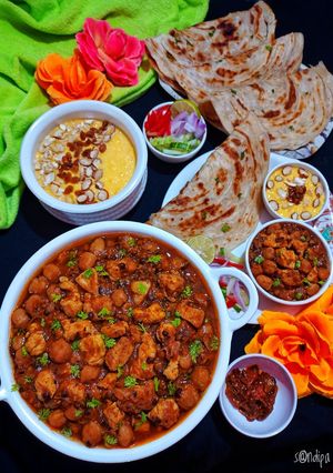চিকেন চানা মশলা (Chicken Chana Masala recipe in Bengali) রেসিপির প্রধান ছবি