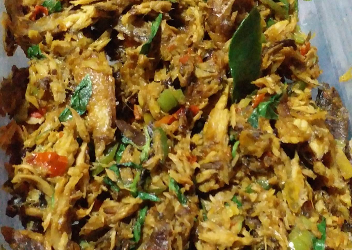 Tongkol Suwir Rica-Rica Pedas