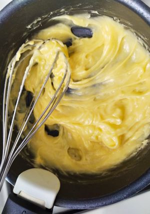 Une photo de Crème citron au sirop