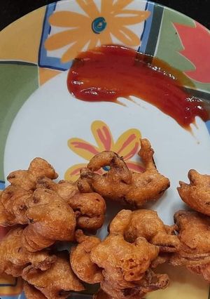 A picture of Pyaz ke pakore.